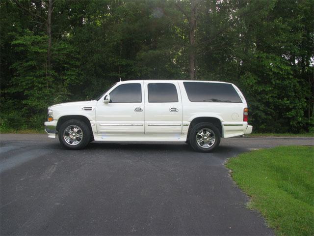 Blue Ghost Pearl Suburban.