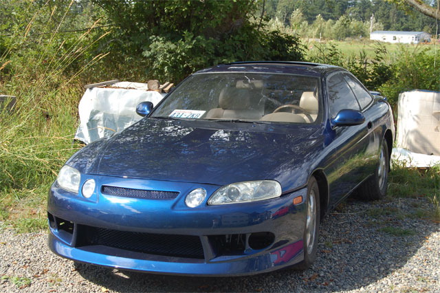 Blue to Purple Chameleon shifter on Lexus.