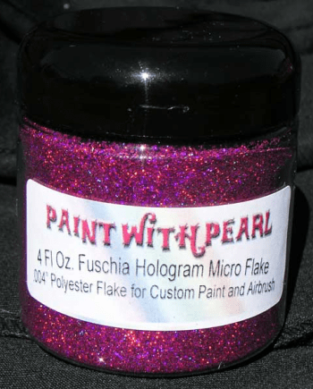 Fuchsia Holographic Flake