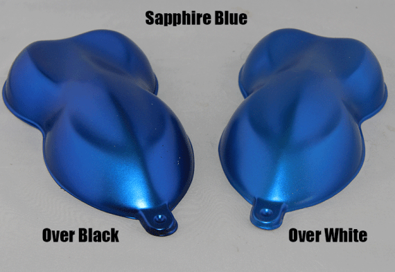Sapphire Blue Candy Pearls Speed Shapes.