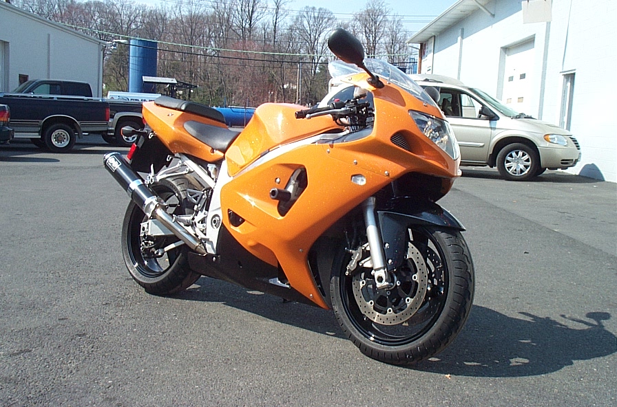 Silver Holographic Motorcycle GSXR