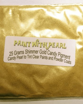 25 gram bag of Shimmer Gold Candy Pearl