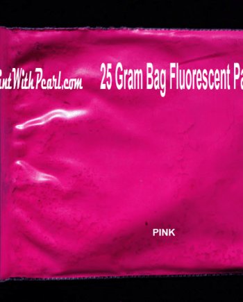 25 Gram Bag Pink Fluorescent Paint Pigment