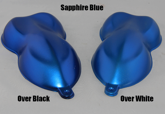 Sapphire Blue Candy Pearls Speed Shapes.