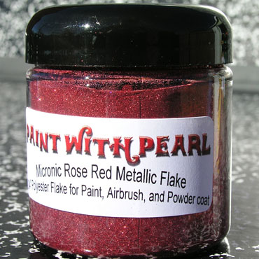 Rose Red Metal Flake - PWP Mobile