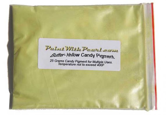 25 Gram Bag Butter Yellow Candy Paint Pearl.