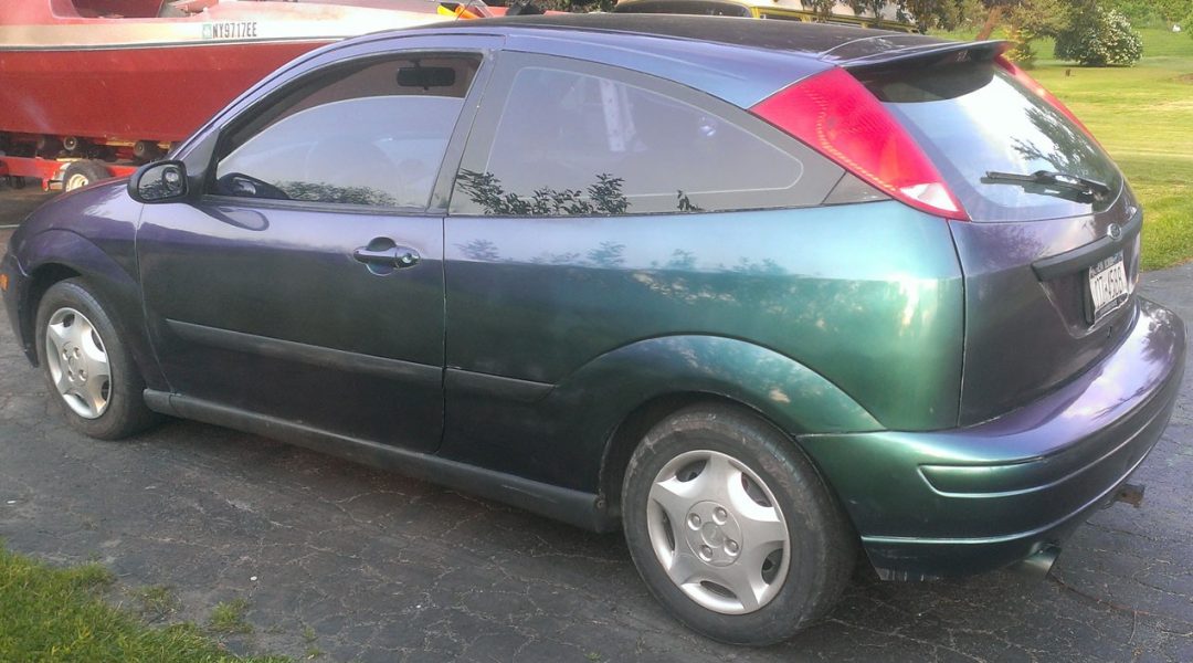 red green blue 4739RG chameleon on ford focus